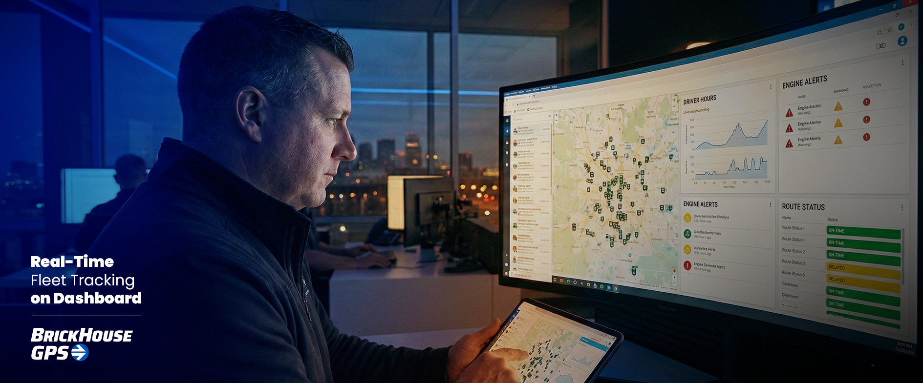 Real-Time Fleet Tracking on Dashboard